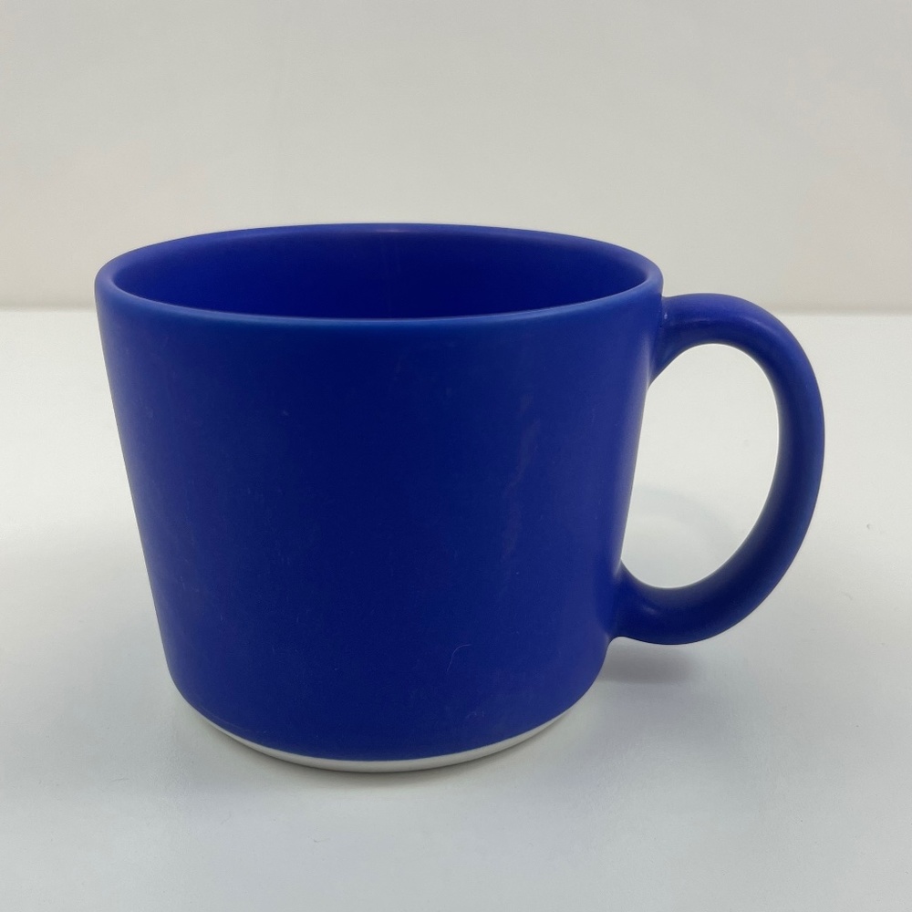 CB2 Eddie Blue Mug - Brand new set of 6 landscape blue
